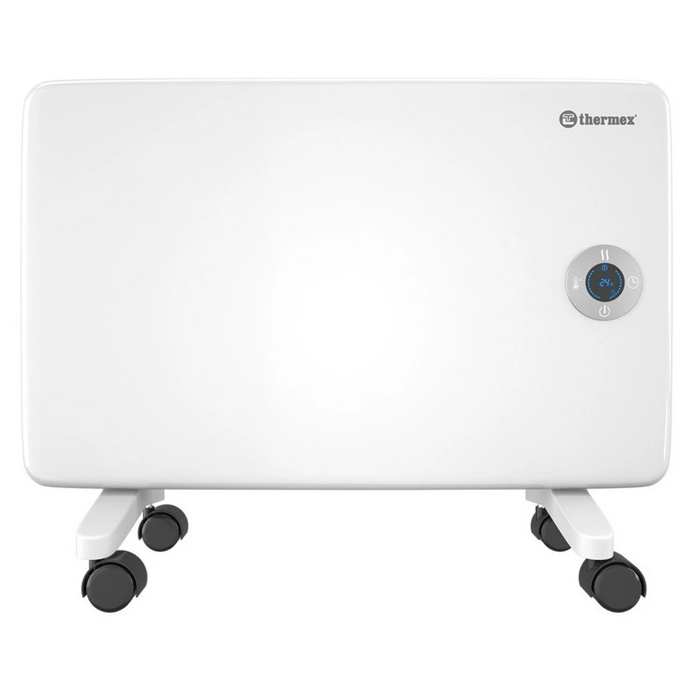 Конвектор электрический THERMEX Frame E 2000E 2 кВт с электронным термостатом, ножки с шасси, белый
