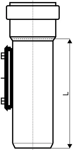 Ревизия Ostendorf KGRE Дн160 ревизия с прямоугольным люком