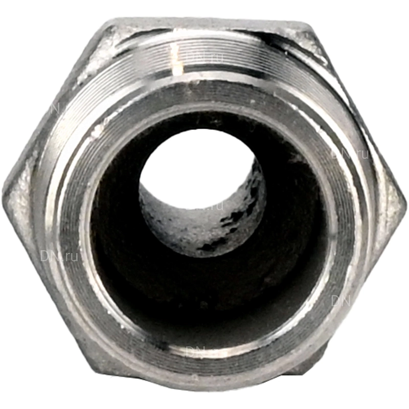 Штуцер елочка BF32-T-3/4-20 3/4″х20мм Ду20 Ру16 шланговый, корпус - нержавеющая сталь AISI 316 (CF8M), присоединение - наружная резьба/штуцер