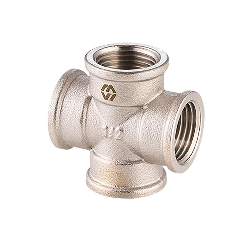 Крестовина MVI BF.5 3/4″ Ду20 Ру40 корпус – никелированная латунь, внутренняя резьба